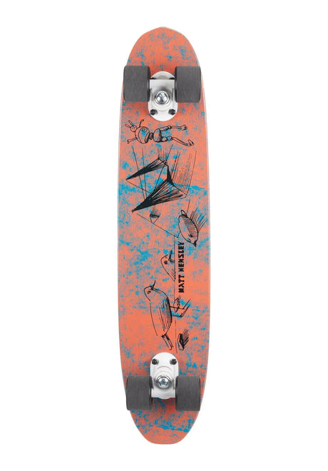 The Heated Wheel Matt Hensley - Polarizer Cruiser-Komplett red – Vorderansicht