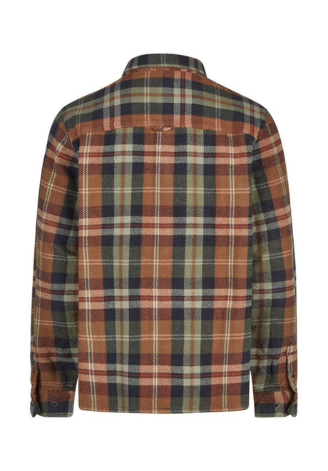 iriedaily Chillax Lumber Hemd-Langarm olive – Rückenansicht