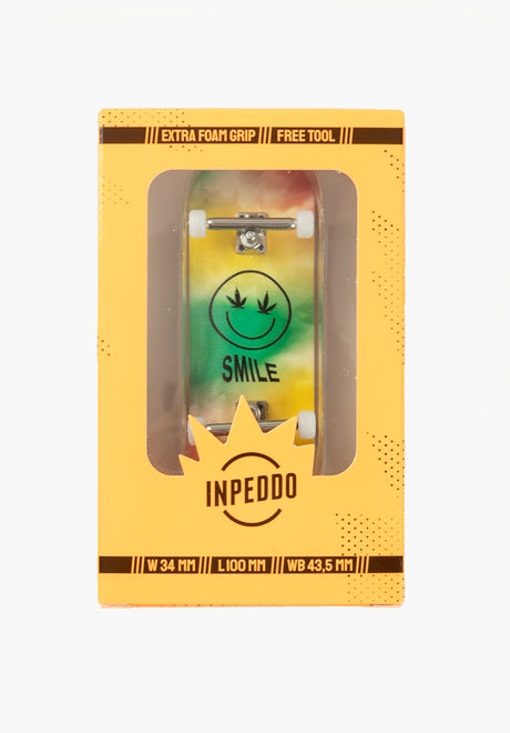 Inpeddo Smile 5-Ply Wooden Fingerboard Gen3 Skate-Zubehör multicolored – Rückenansicht