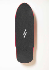 YOW Arica High Performance Series Surfskate 33" Cruiser-Komplett red – Rückenansicht