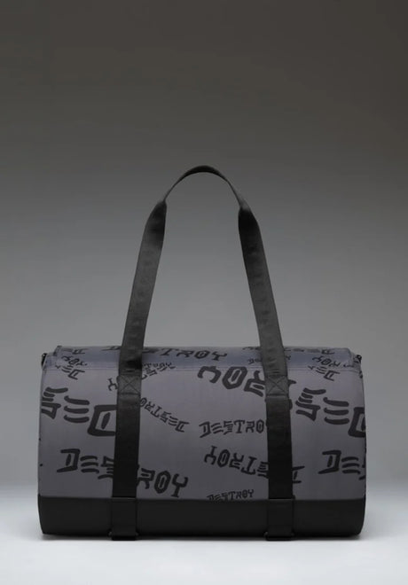 x Thrasher Skate Duffle asphalt/black destroy Rueckenansicht