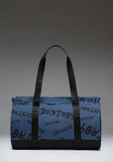 x Thrasher Skate Duffle oceana/dark navy destroy Rueckenansicht