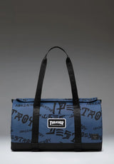 x Thrasher Skate Duffle oceana/dark navy destroy Vorderansicht
