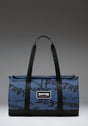 x Thrasher Skate Duffle oceana/dark navy destroy Vorderansicht