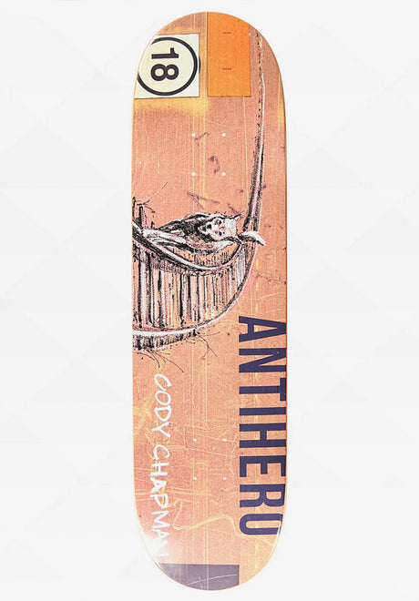 Anti Hero Chapman Intermodal Deck multicolored – Vorderansicht