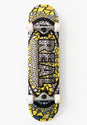 Mosaic Oval Foil yellow Vorderansicht
