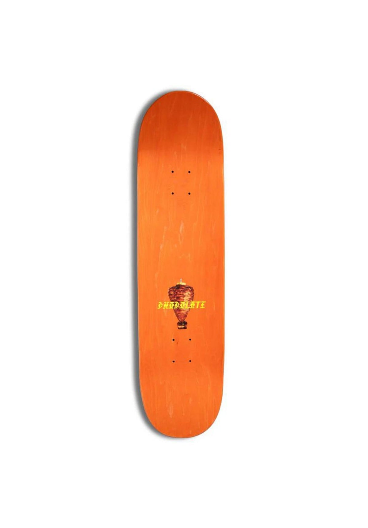 Chocolate Herrera Trompo Deck yellow – Rückenansicht