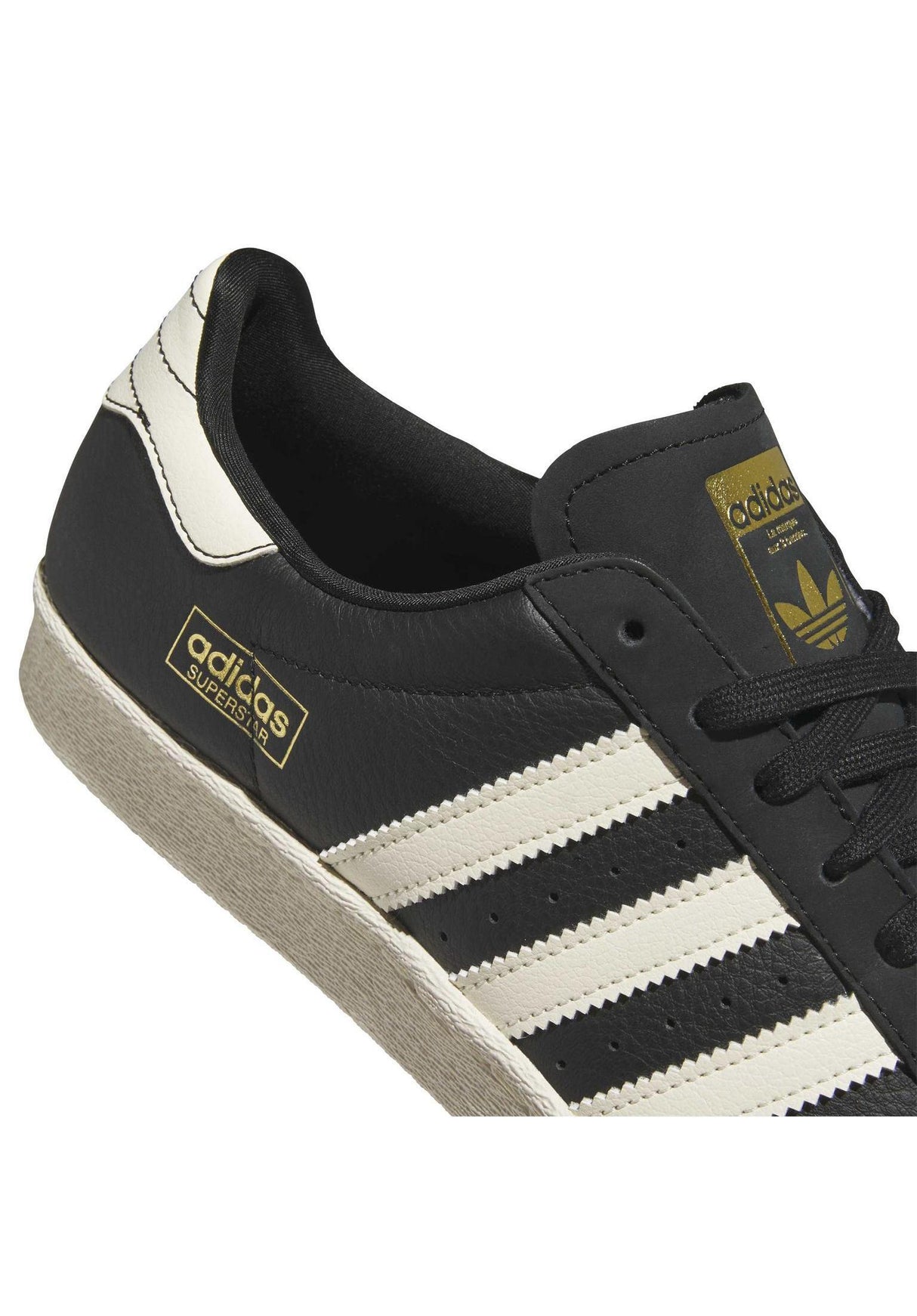 Superstar 80 ADV coreblack-creamwhite-gold Seitenansicht