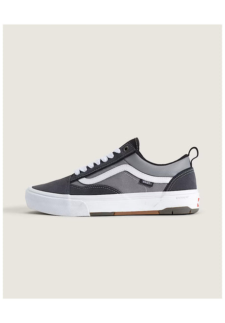 Vans Skate Old Skool Wafflecup Schuhe Jungs 2-tone-grey – Vorderansicht