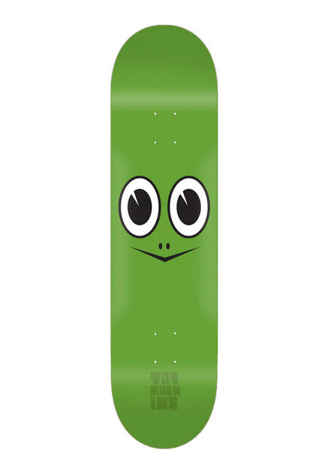 Toy-Machine Turtle Face Mini Deck green – Vorderansicht