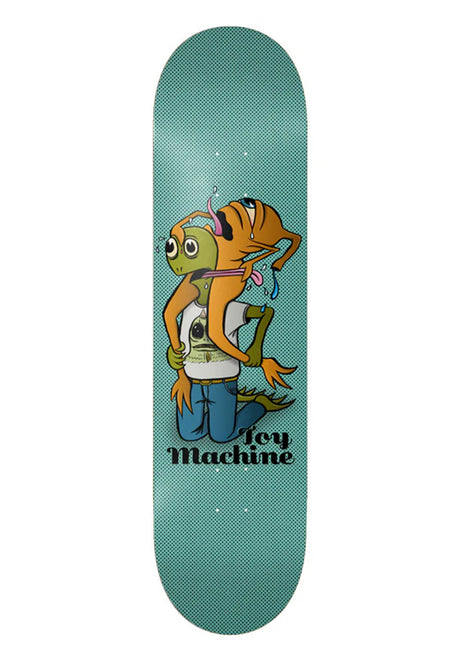 Toy-Machine Turtle Boy Fight Deck green – Vorderansicht