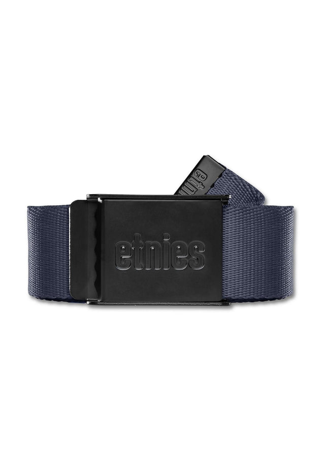 Wordmark Belt navy Vorderansicht