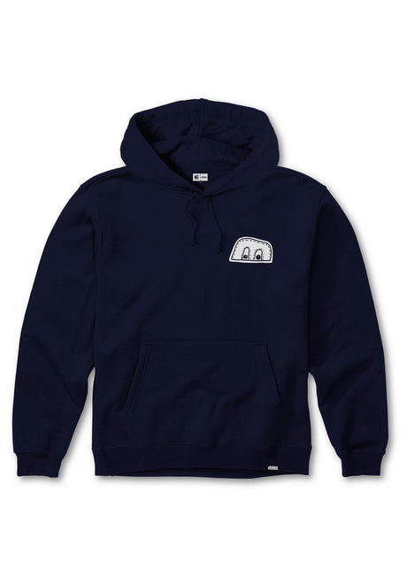 etnies x Fos Hoodie navy-white – Rückenansicht