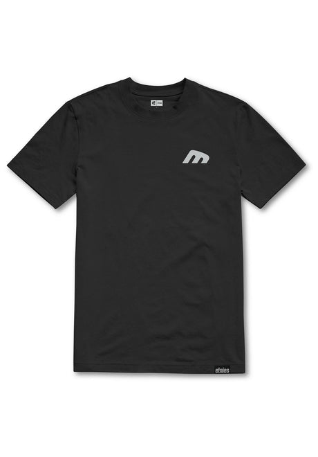 Team Embroidery Tee black-white Vorderansicht