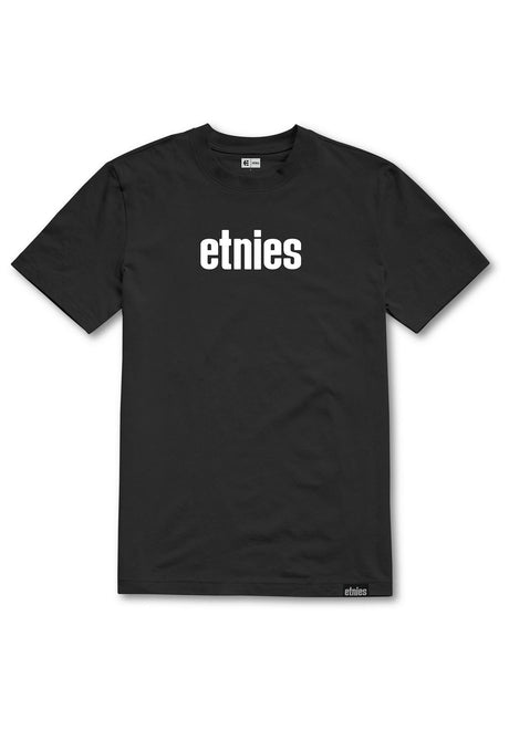 Wordmark Tee black-white Vorderansicht