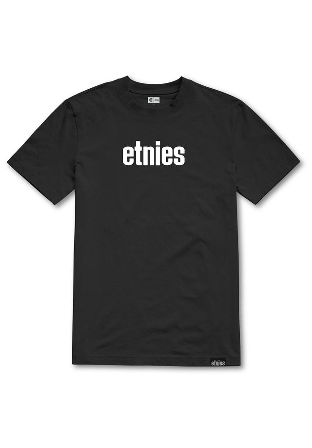 Wordmark Tee black-white Vorderansicht