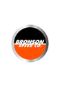 Spot Logo Silver Foil 4 Sticker black-orange Vorderansicht