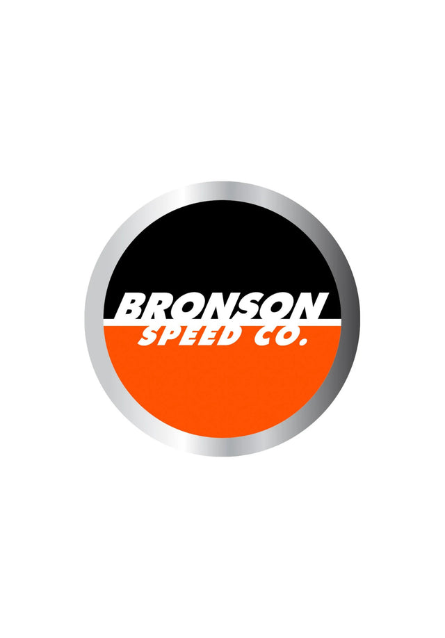 Spot Logo Silver Foil 4 Sticker black-orange Vorderansicht