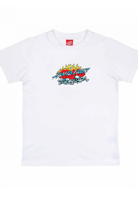 Santa-Cruz Youth Salba Voodoo Pit Front T-Shirt white – Vorderansicht