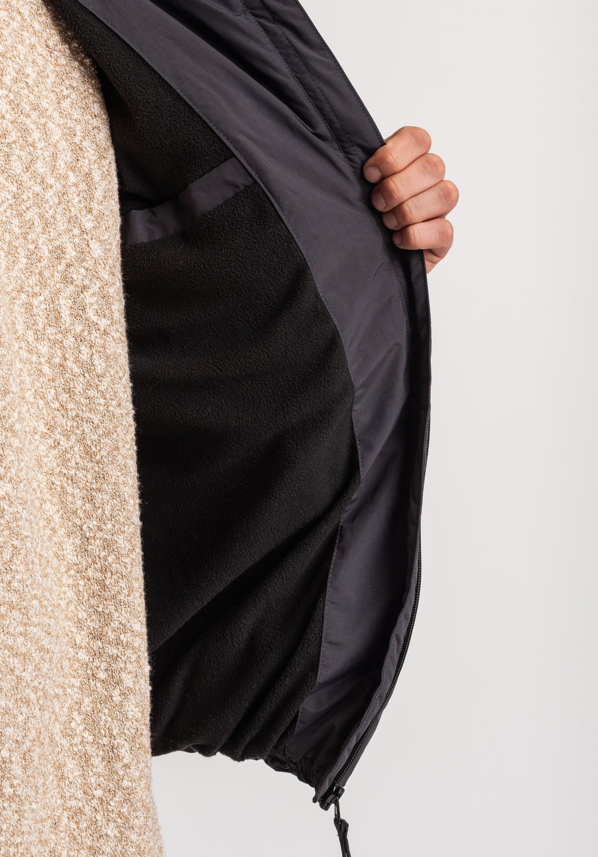TITUS Leif Winterjacke black – Oberansicht