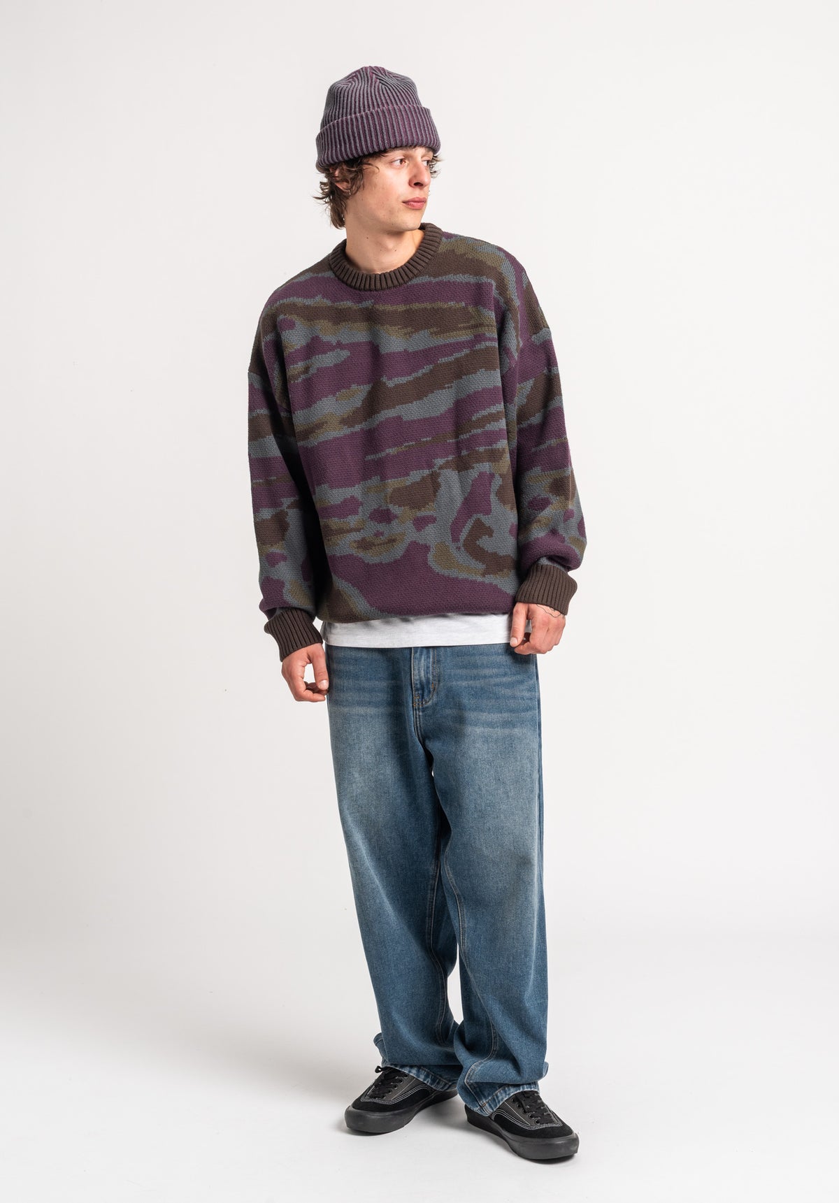 TITUS Nalei Strickpullover darkberry-ao – Detailansicht 2