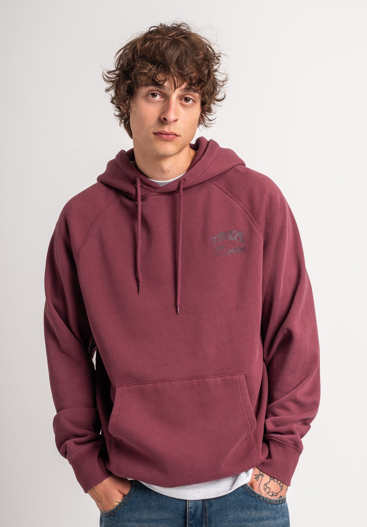 TITUS Heritage Clean Hoodie blackfaded – Rückenansicht