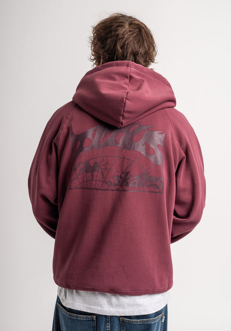 TITUS Heritage Clean Hoodie blackfaded – Vorderansicht