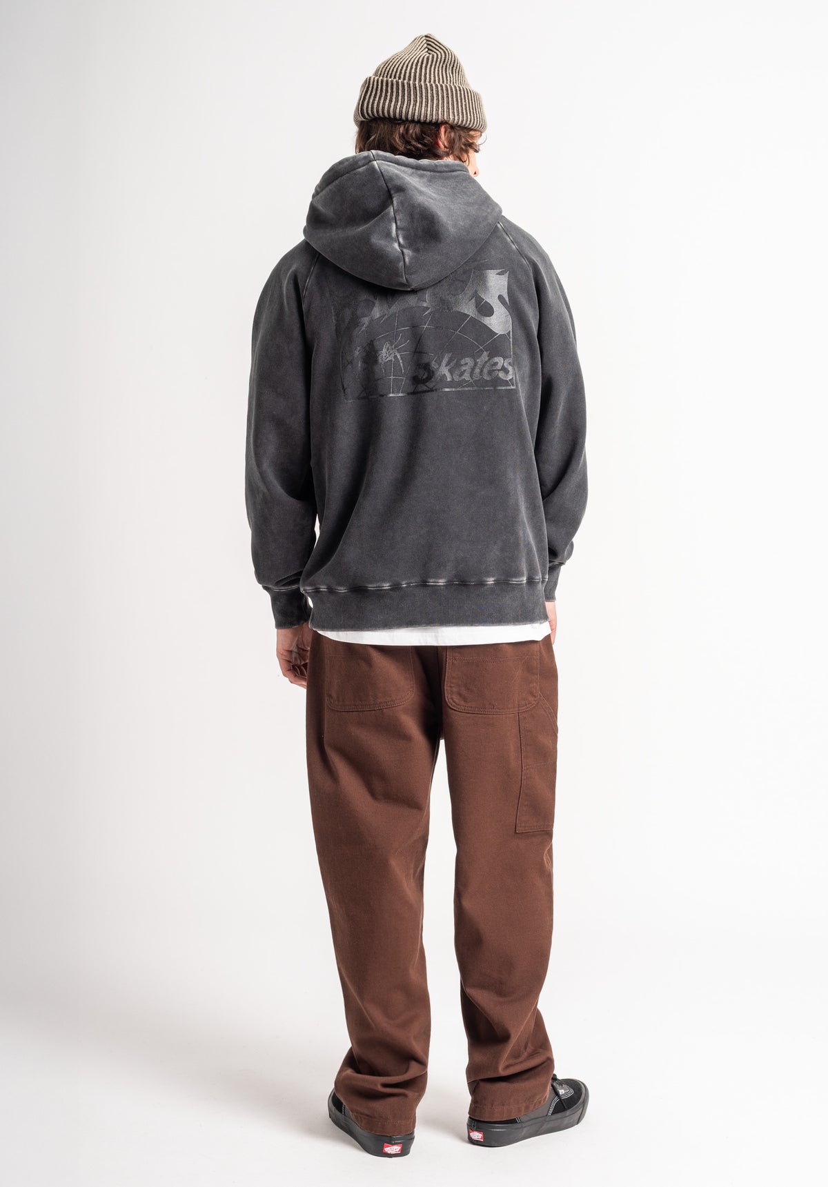 TITUS Heritage Clean Hoodie darkberryfaded – Detailansicht 2