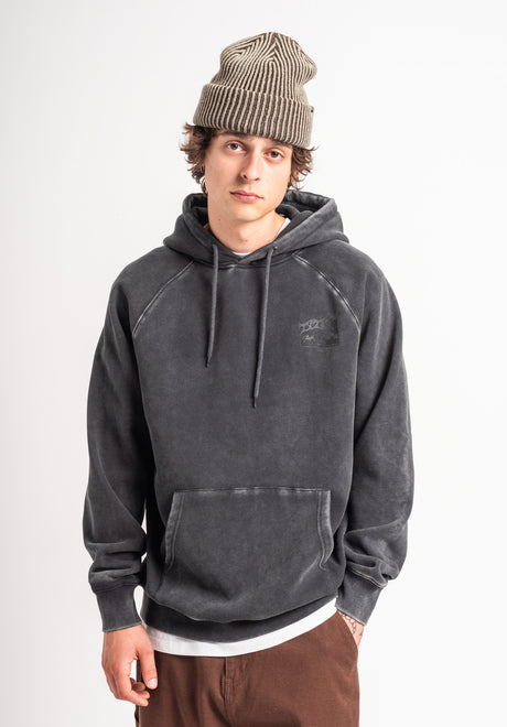 TITUS Heritage Clean Hoodie darkberryfaded – Vorderansicht