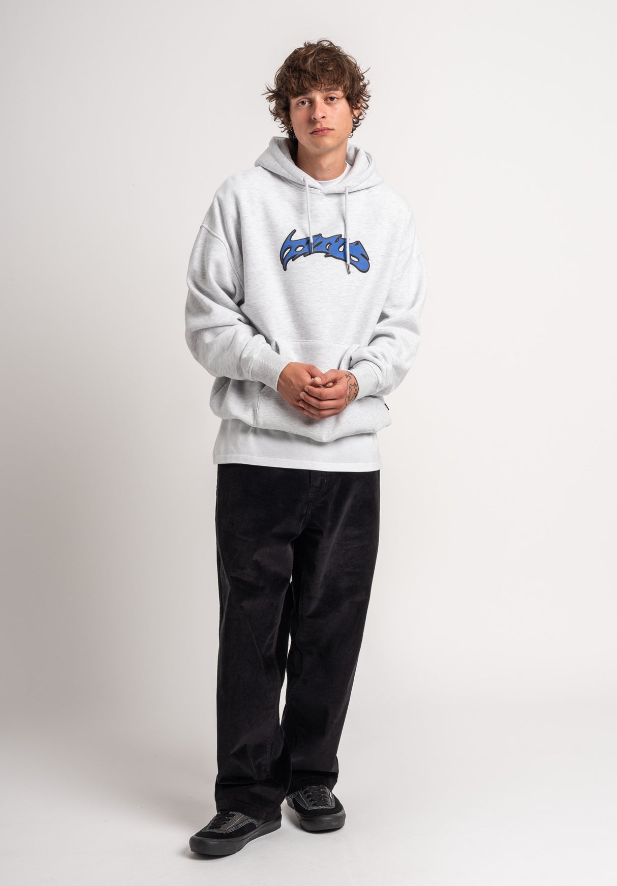 TITUS Ivo Hoodie lightheathergrey – Detailansicht 2
