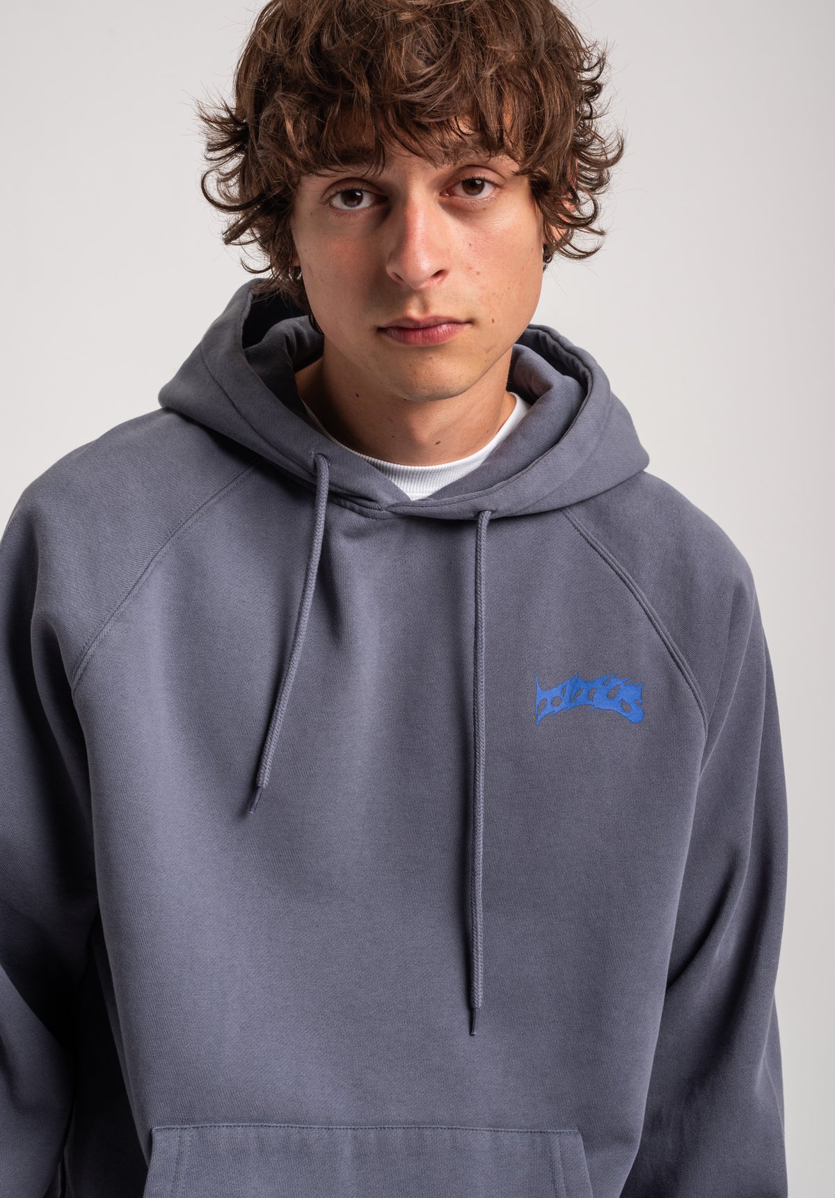 TITUS Zoya Hoodie greybluefaded – Oberansicht