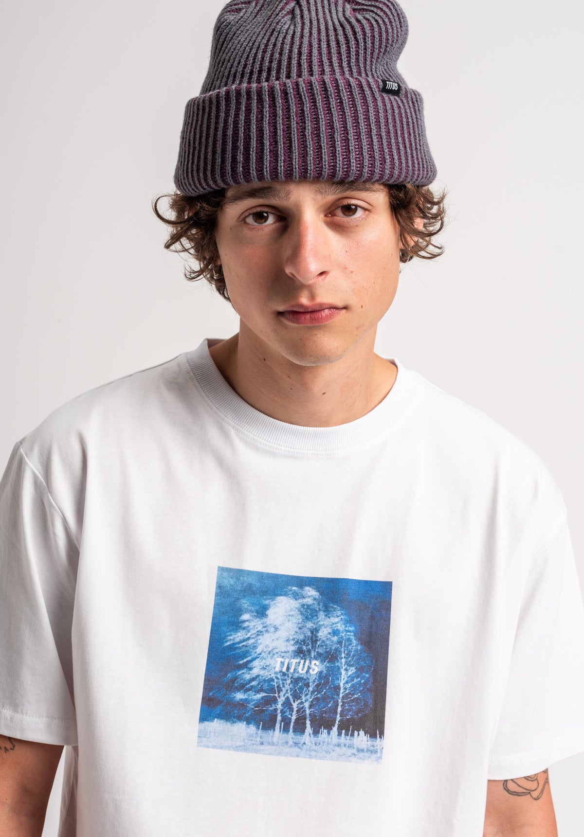 TITUS Maris T-Shirt white – Rückenansicht