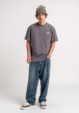 TITUS Nika T-Shirt greyblue – Seitenansicht