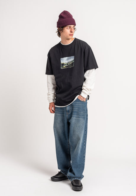 TITUS Lior T-Shirt black – Detailansicht 1