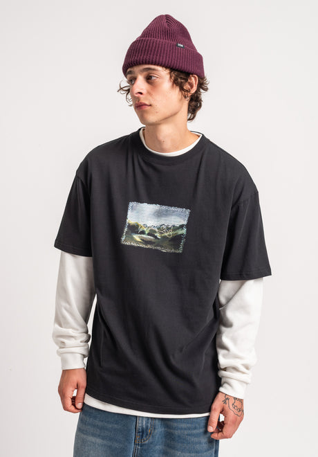 TITUS Lior T-Shirt black – Ansicht 1