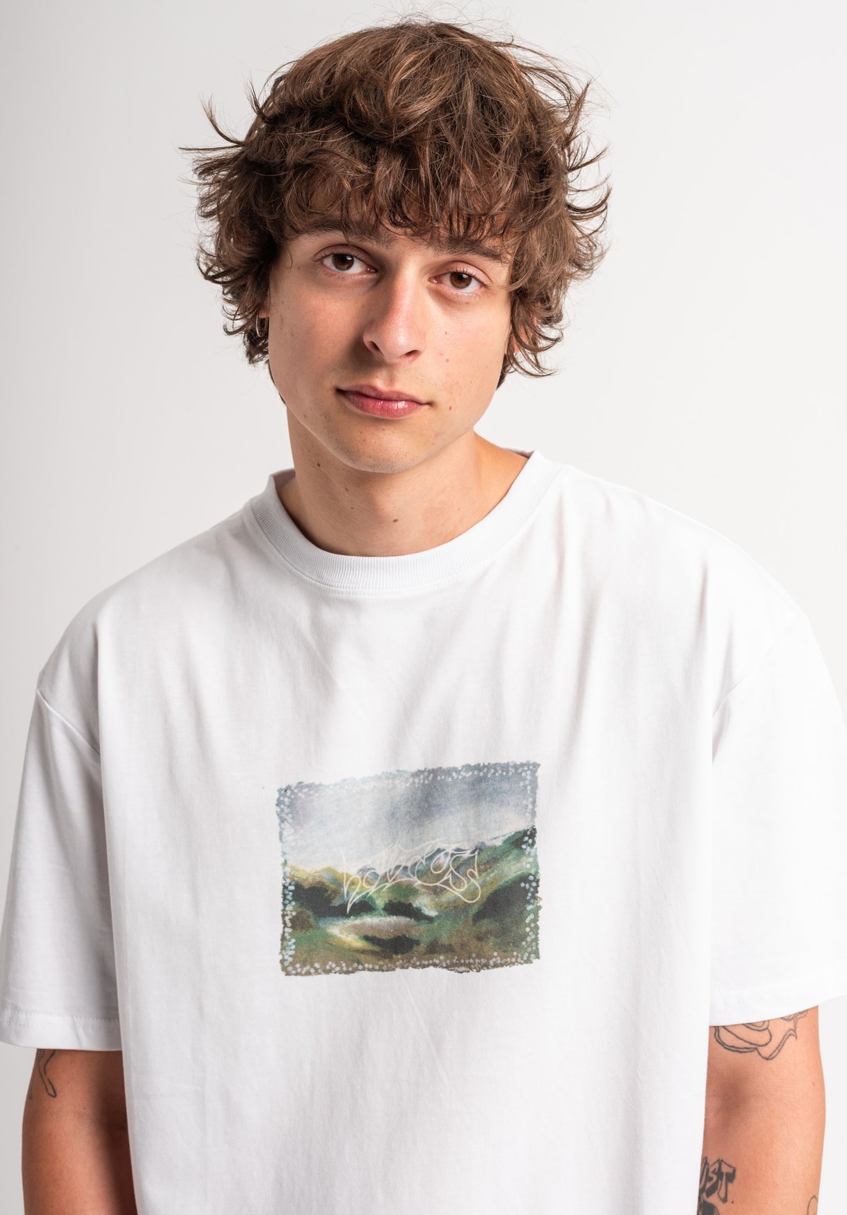 TITUS Lior T-Shirt white – Rückenansicht