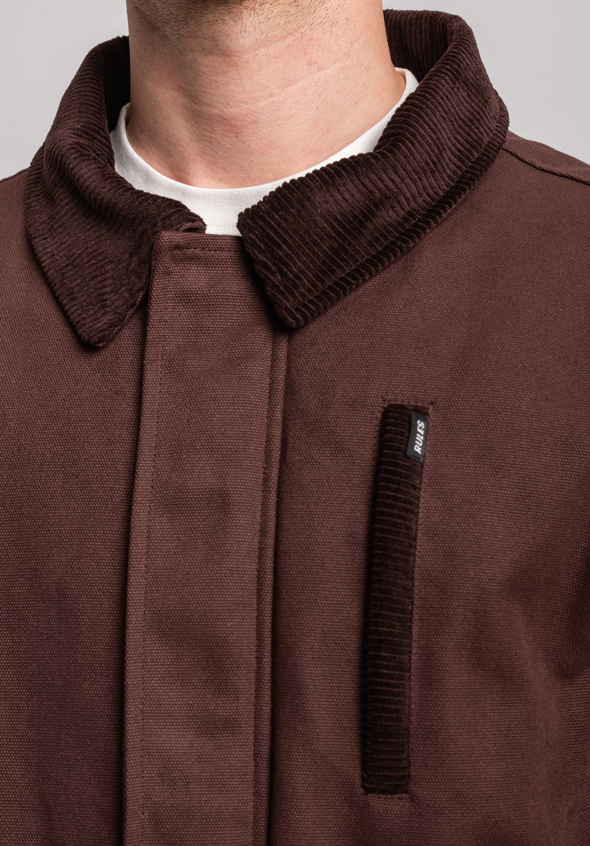 Rules Solae Winterjacke chocolatefudge – Detailansicht 1
