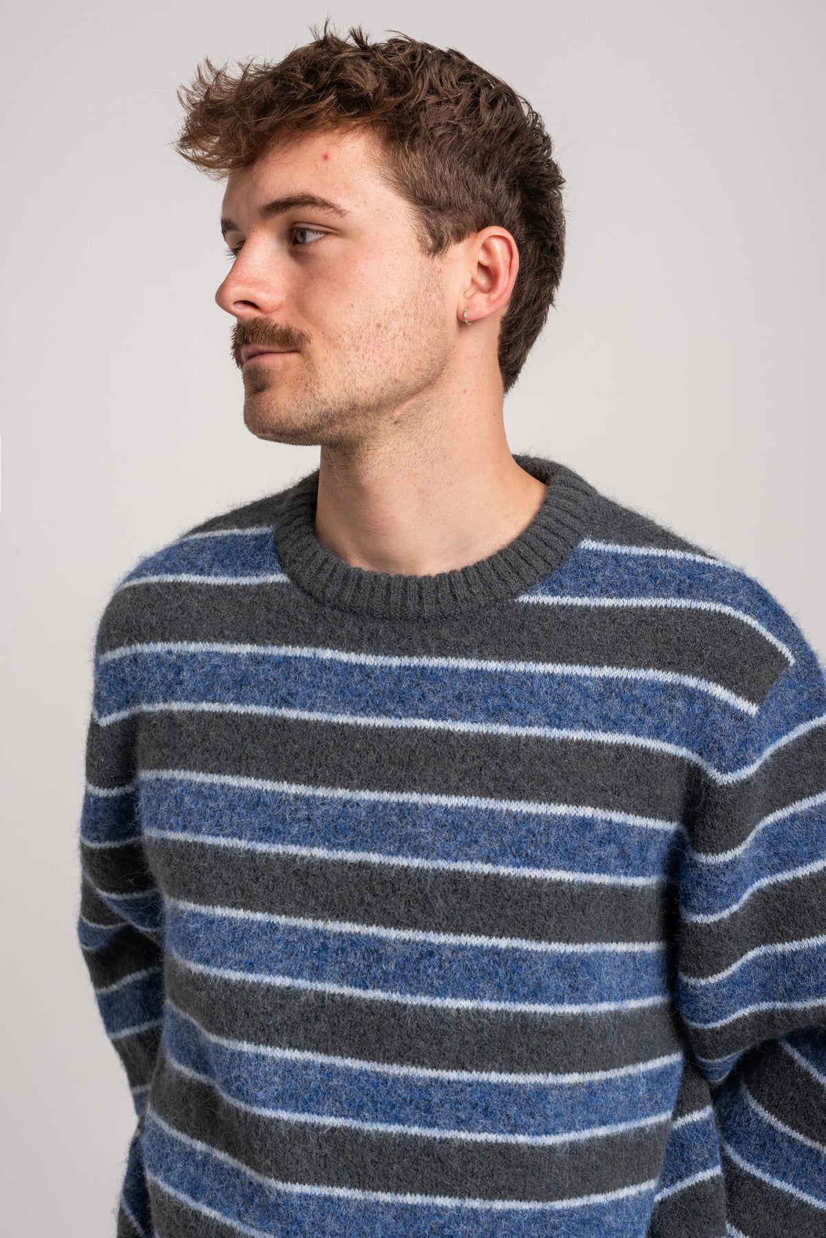 Rules Lirel Strickpullover Thunder-coldblue – Detailansicht 2