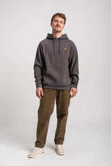 Rules Bonfire Hoodie leadgrey – Detailansicht 2