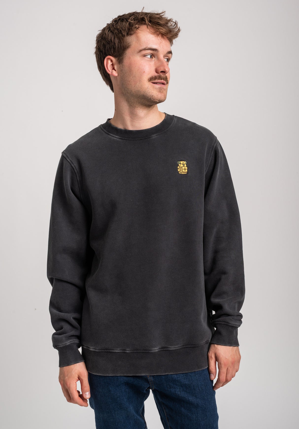 Rules Hiking Pack Sweatshirt blackfaded – Rückenansicht