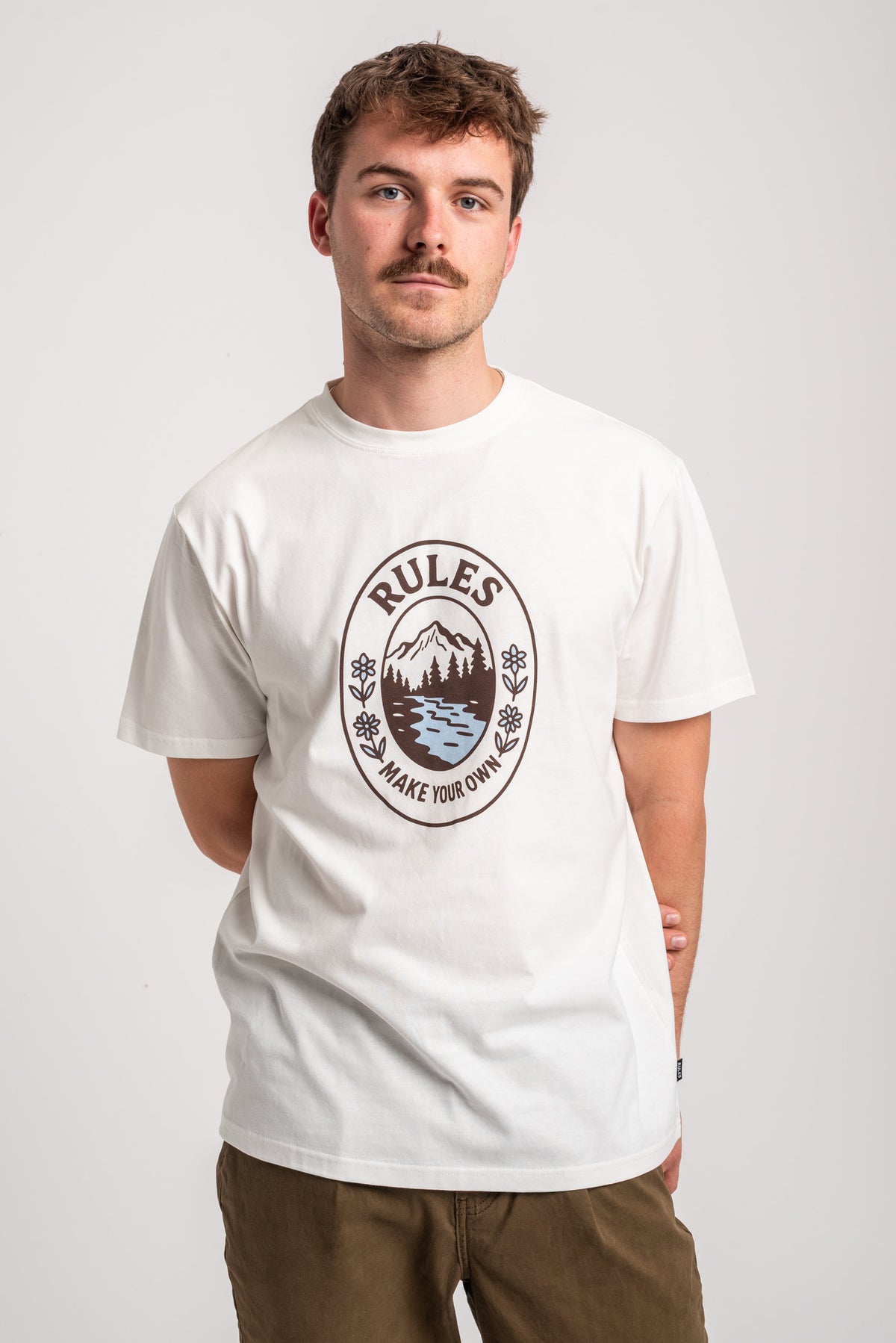 Rules Kirel T-Shirt offwhite – Detailansicht 1