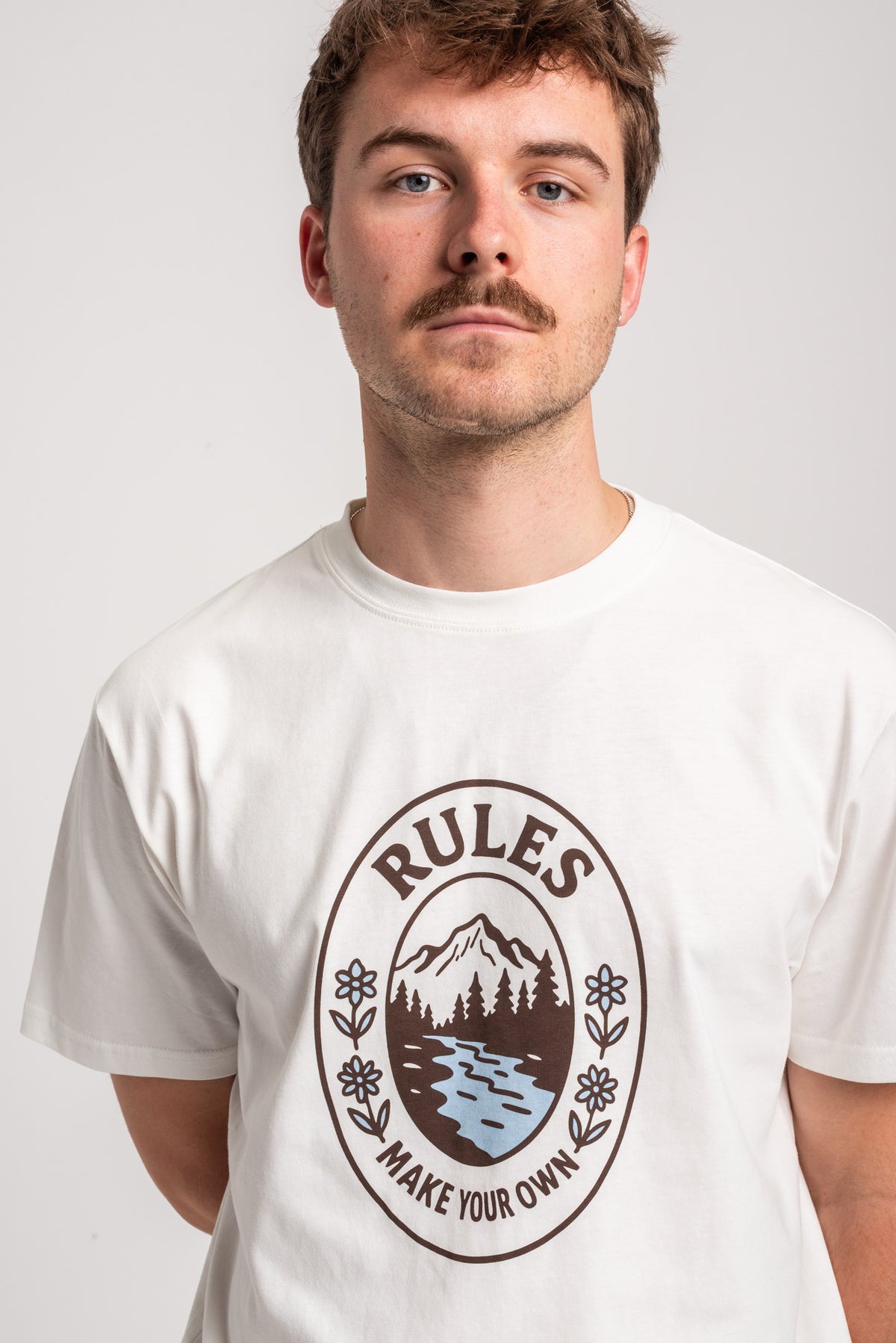 Rules Kirel T-Shirt offwhite – Rückenansicht