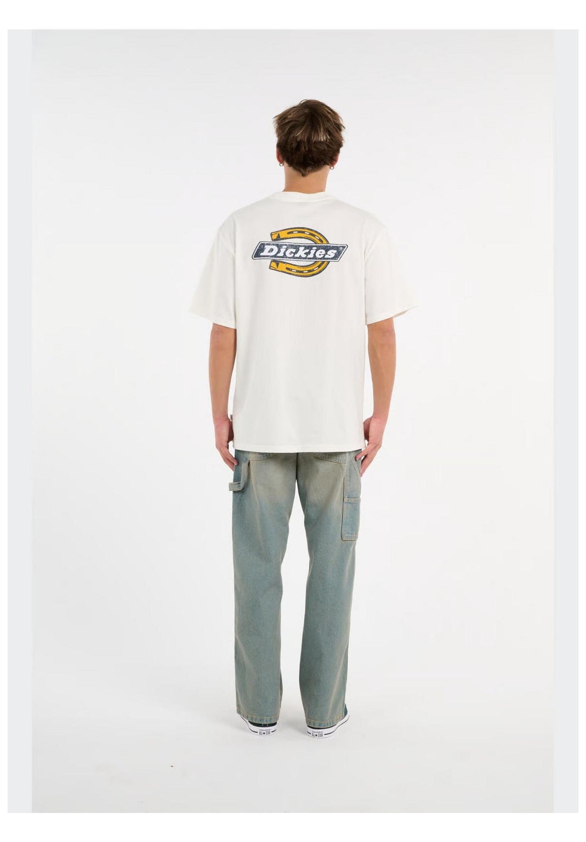 Dickies 997 Loose Straight Carpenter Jeans lightaged-faded – Rückenansicht