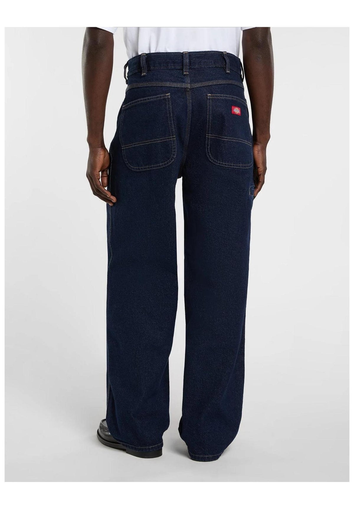 Dickies 958 Baggy Tapered Work Jeans rinsed – Rückenansicht