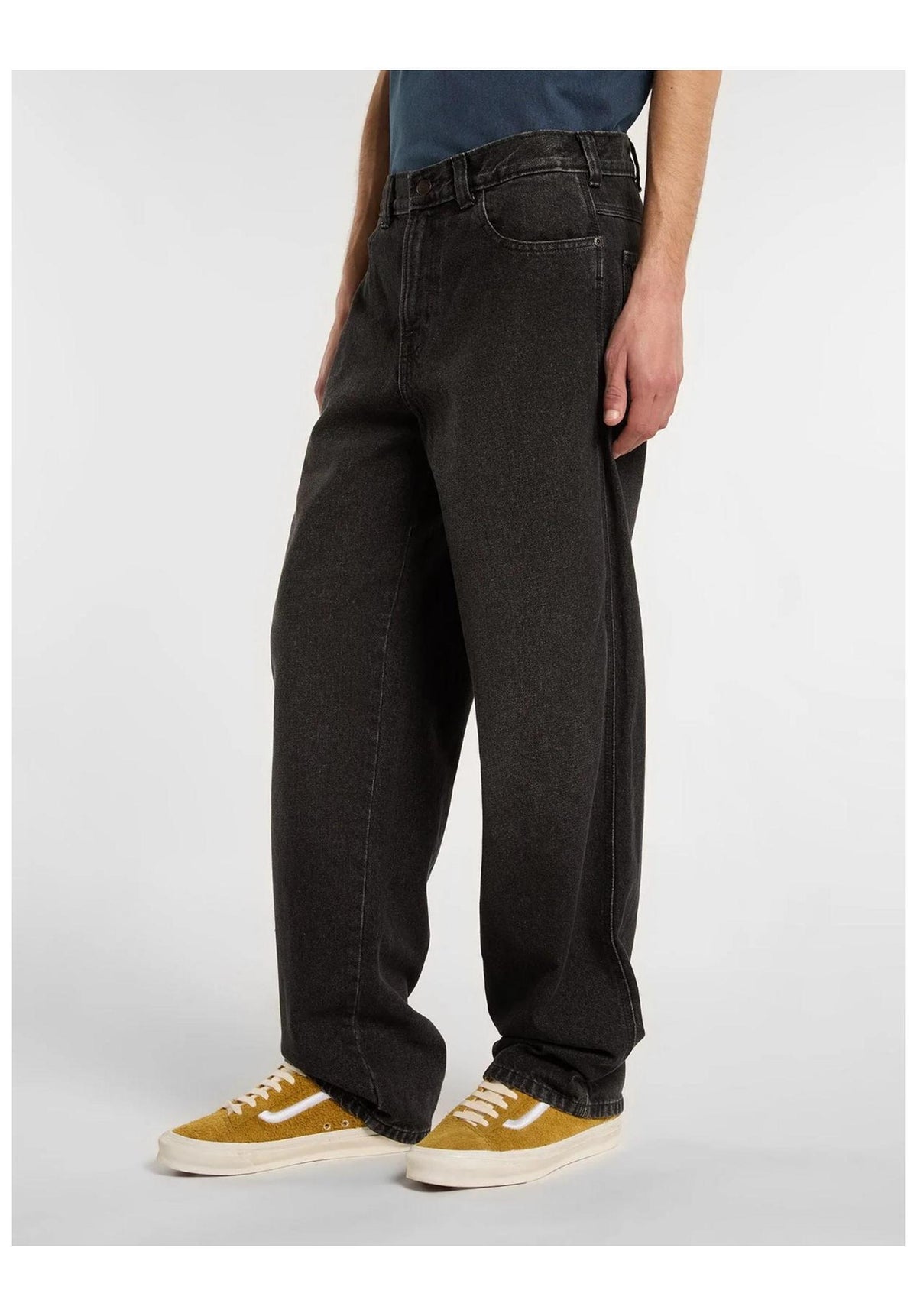 Dickies 958 Baggy Tapered Work Jeans blackwashfaded – Detailansicht 1