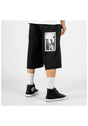 Shinner Cut-Off Twill With Patches black Vorderansicht
