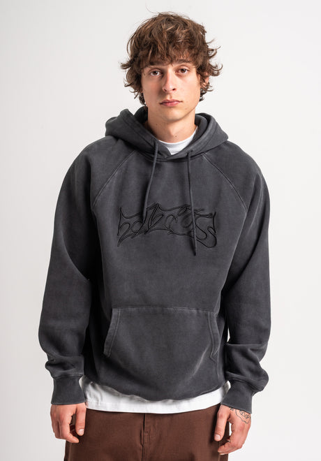 TITUS Classic Typo Hoodie medipetrolfaded – Rückenansicht