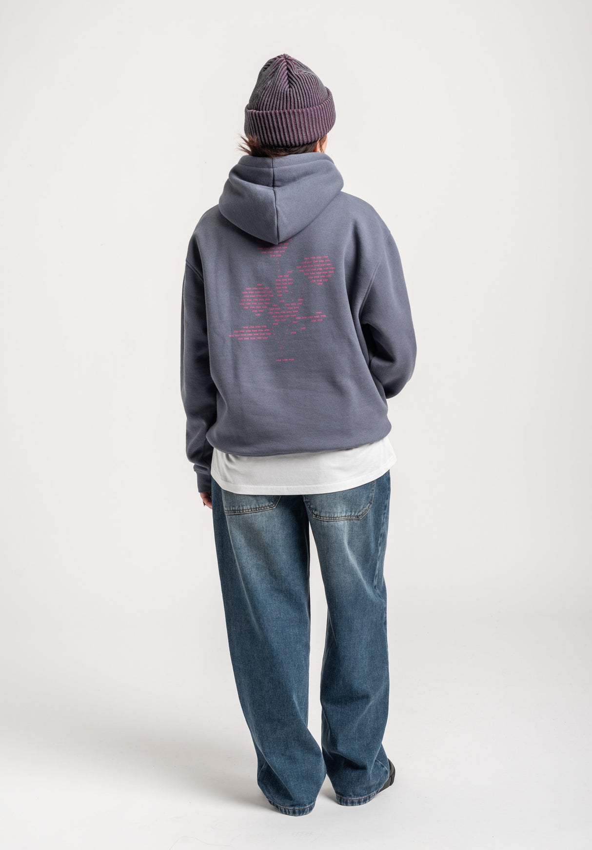 TITUS Dilja Hoodie greyblue – Seitenansicht