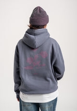 TITUS Dilja Hoodie greyblue – Vorderansicht