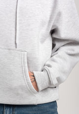 TITUS W Runa Hoodie lightheathergrey – Detailansicht 2